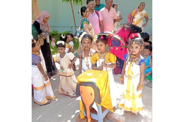 Onam Splendor A Harvest Festival Celebration at Sairam School on 16-09-2024